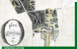 Plan du Parc de Courson en 1824