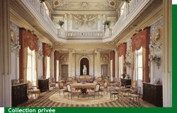 Le salon d'apparat de Courson