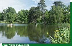 L'�tang du parc de Courson en �t�