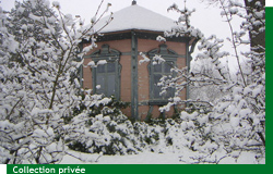 Le parc de Courson sous la neige