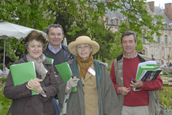 Comit� de S�lection "Autour du Jardin", Fabienne de S�ze, Bernard Puteaux, Barbara With,et g�rard de L�otoing