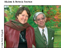 Hel�ne et Patrice FUSTIER, propri�taires du Domaine de Courson